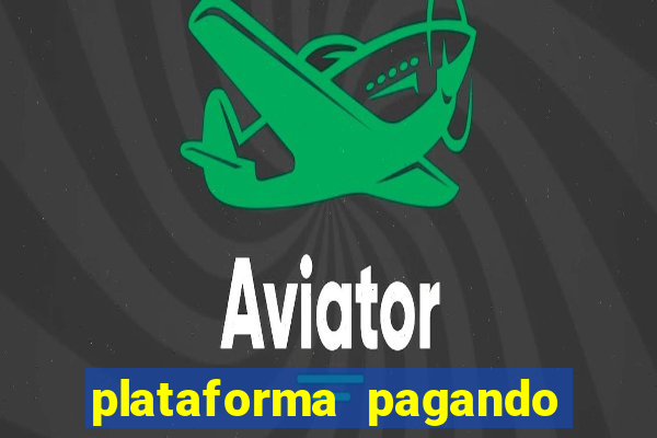 plataforma pagando no cadastro slots